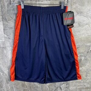 Navy and orange Michigan‎ Wolverines basketball shorts Kids 14-16